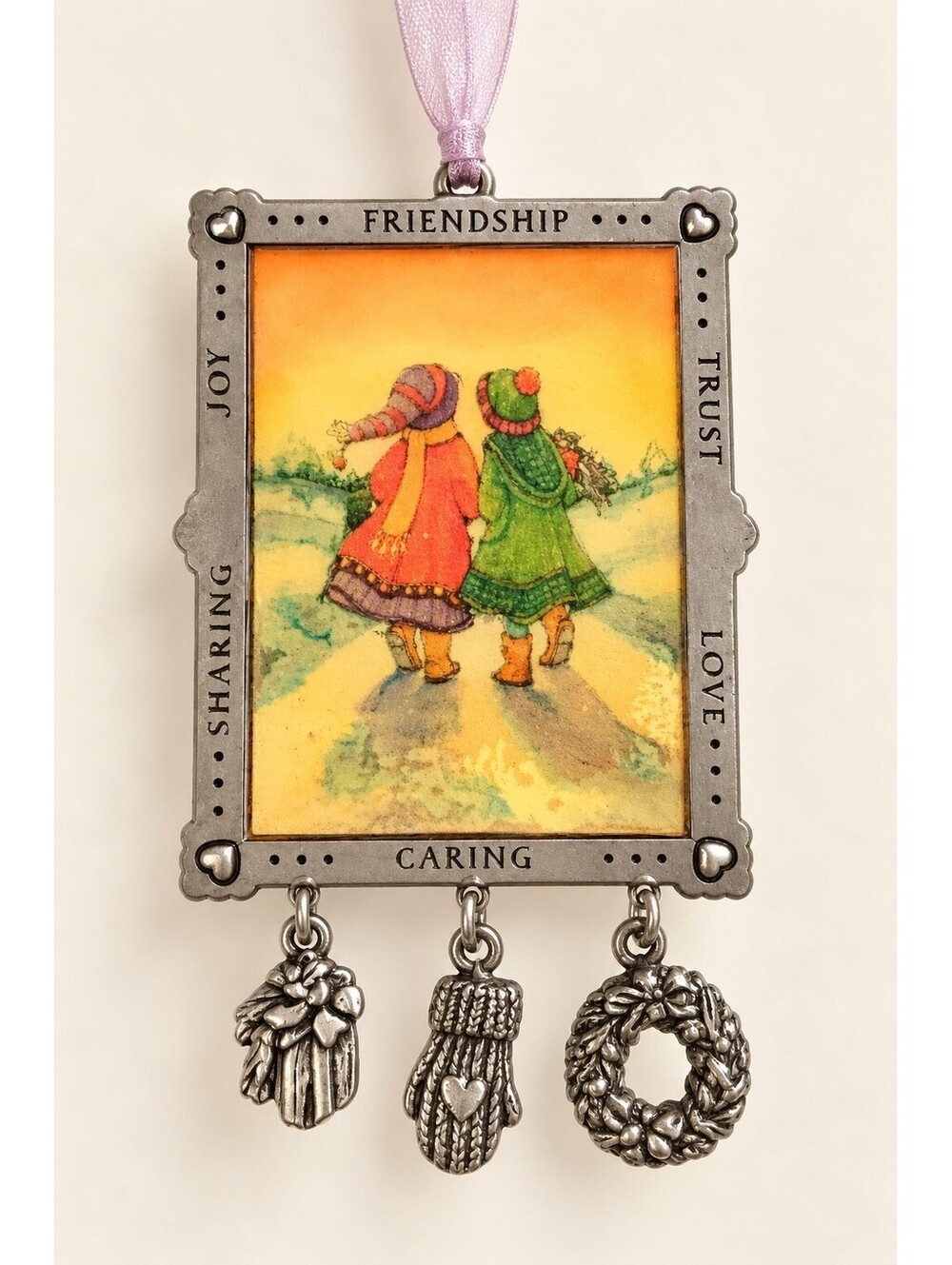 Hallmark Keepsake Forever Friend Ornament 2003 Friendship Christmas w Box
